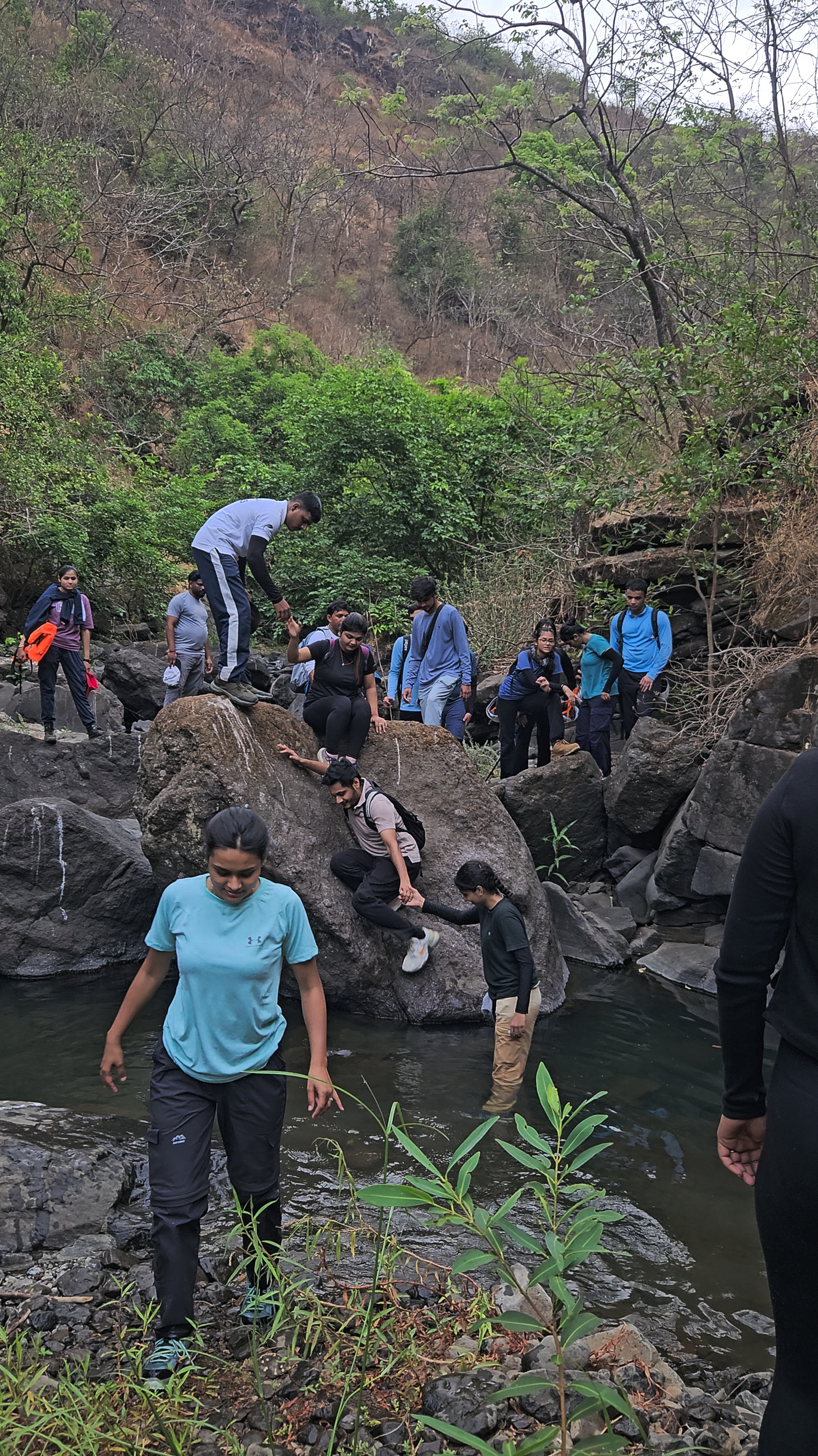 Nityadara Waterfall Rappelling — photo 4